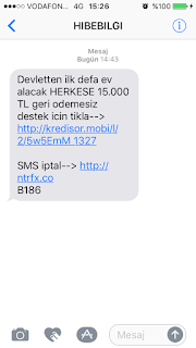 Ev alacaklara 15.000 TL destek dolandırıcılığı Ev alacaklara 15.000 TL destek dolandırıcılığı